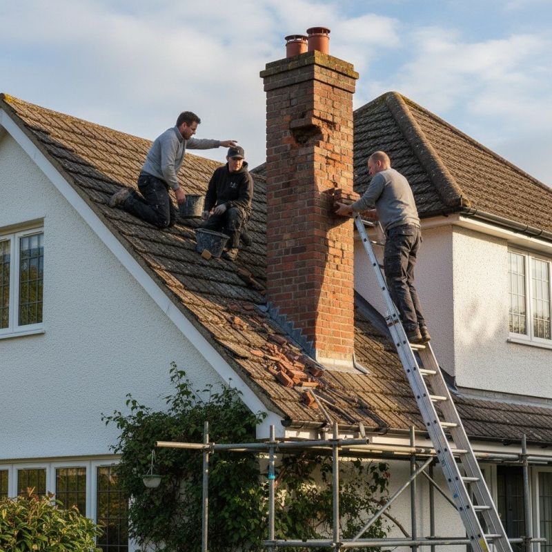 Chimney Repair detail